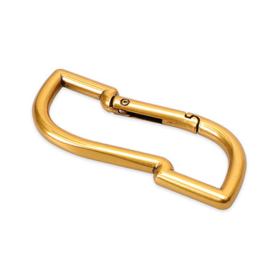 PASS PORT(パスポート)/ Tilde Carabiner -ANTIQUE GOLD-