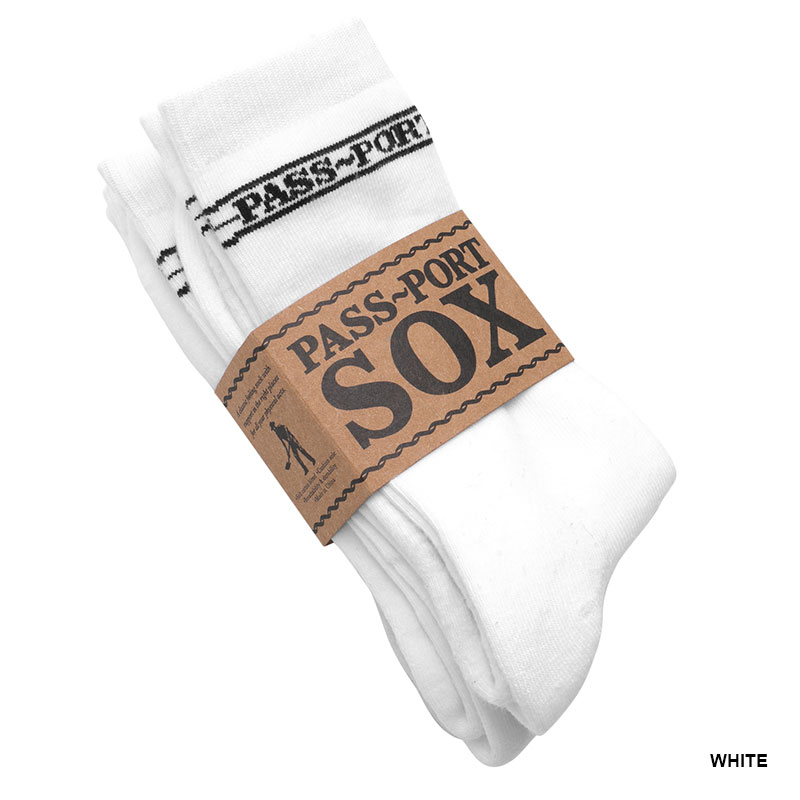 PASS PORT(パスポート)/ Hi Sox 3 Pack -4.COLOR-