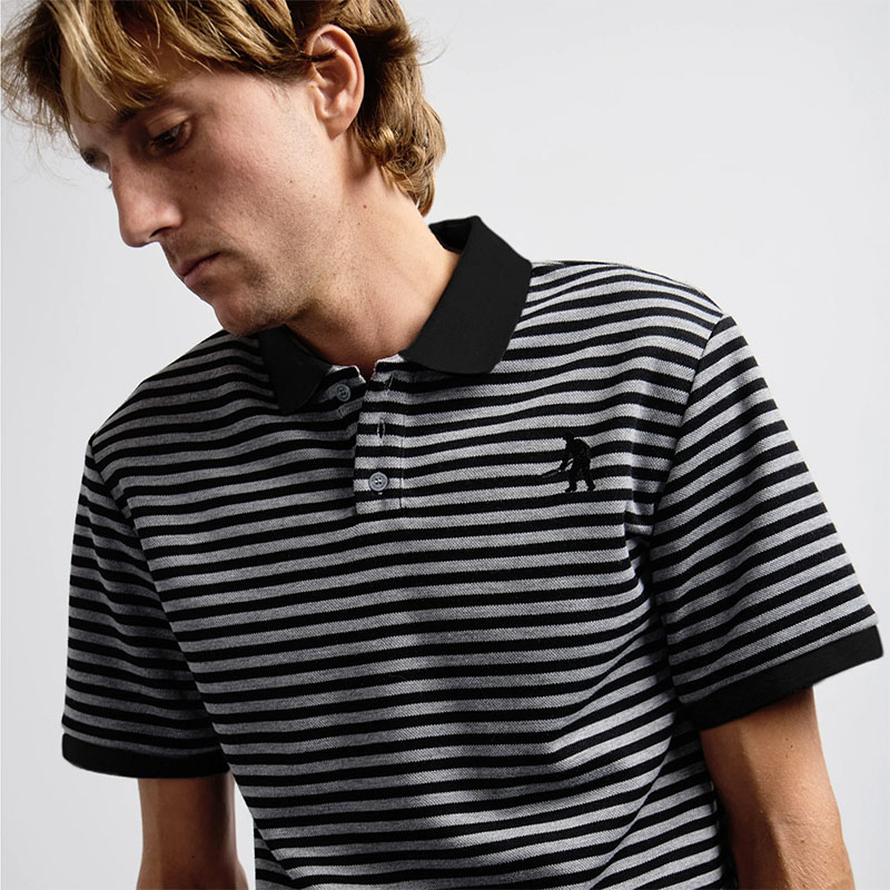 PASS PORT(パスポート)/ Striped Polo -3.COLOR-
