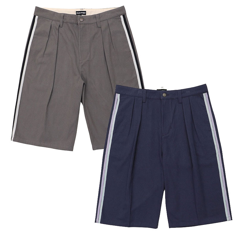 PASS PORT(パスポート)/ Leagues Club Stripe Short -2.COLOR-
