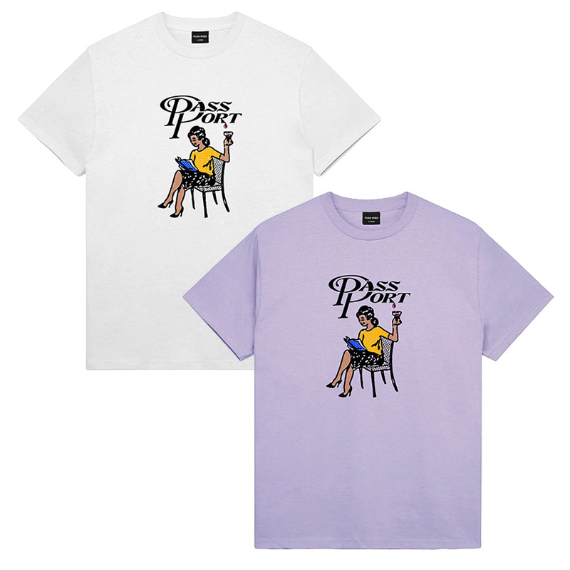 PASS PORT(パスポート)/ Minimal Output Tee -2.COLOR-