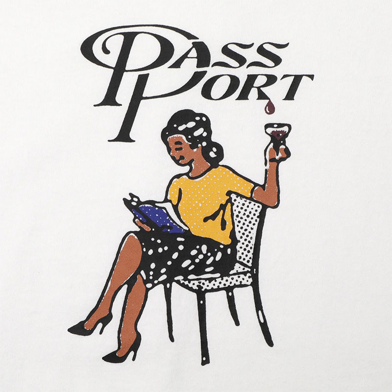 PASS PORT(パスポート)/ Minimal Output Tee -2.COLOR-