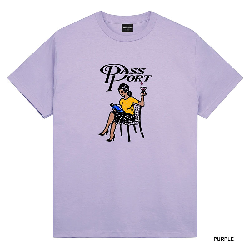 PASS PORT(パスポート)/ Minimal Output Tee -2.COLOR-