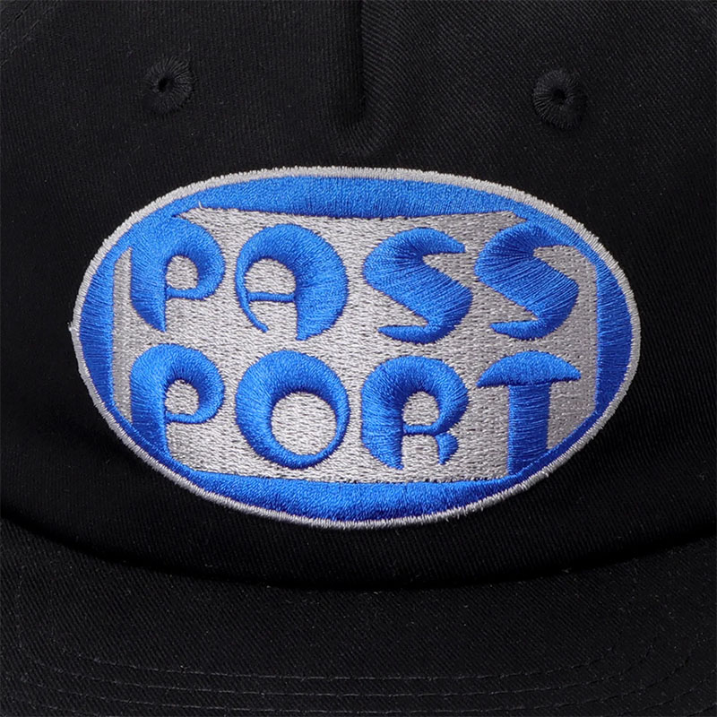 PASS PORT(パスポート)/ Rounded Workers Cap -BLACK-