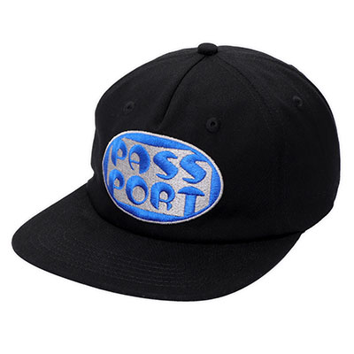 PASS PORT(パスポート)/ Rounded Workers Cap -BLACK-