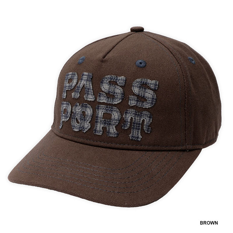 PASS PORT(パスポート)/ Letterhead Packers Cap -2.COLOR-