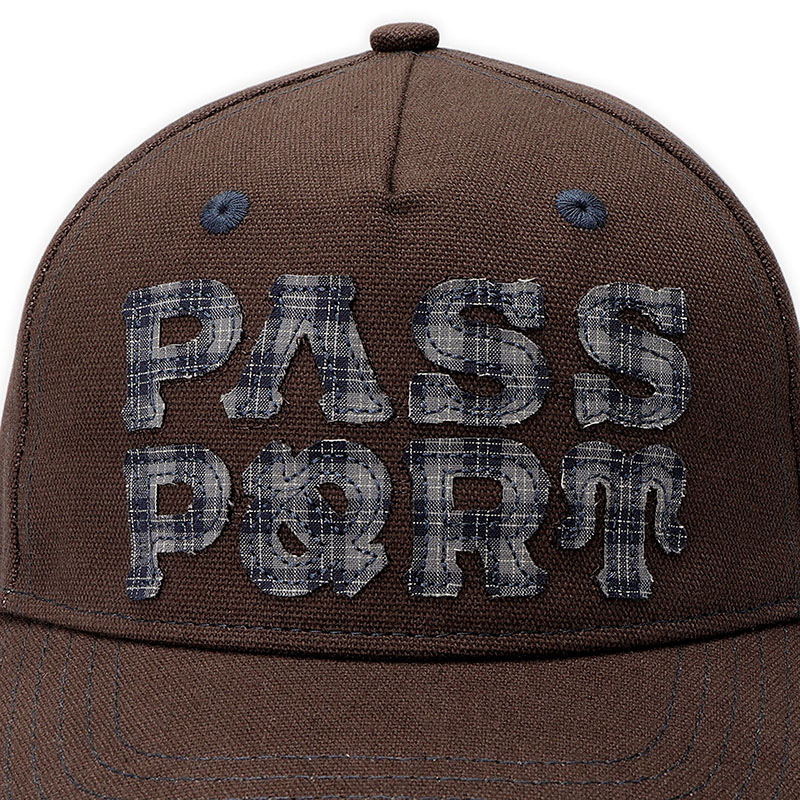 PASS PORT(パスポート)/ Letterhead Packers Cap -2.COLOR-