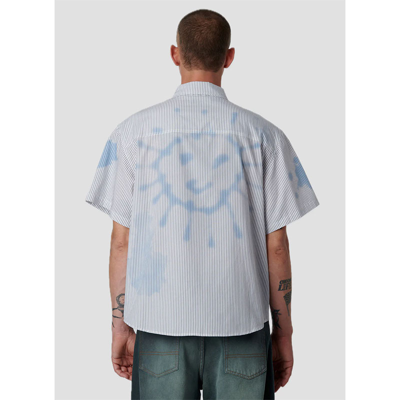 RASSVET(ラスベート)/ SUN FADED SS SHIRT -GREY-