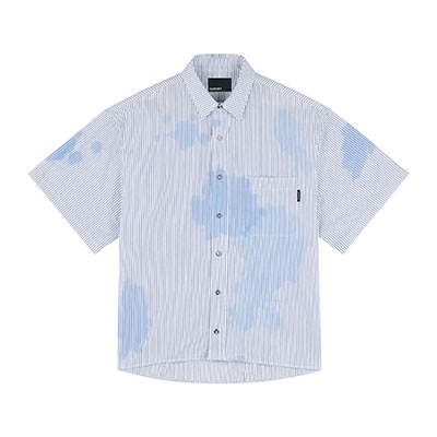 RASSVET(ラスベート)/ SUN FADED SS SHIRT -GREY-