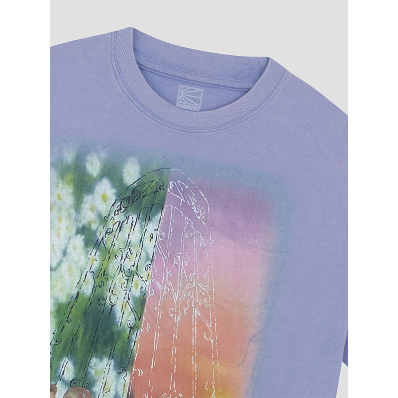 RASSVET(ラスベート)/ KISS TEE SHIRT -LILAC-