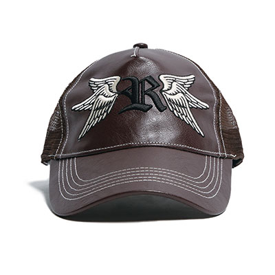 RASSVET(ラスベート)/ SWALLOWS TRUCKER CAP -BROWN-