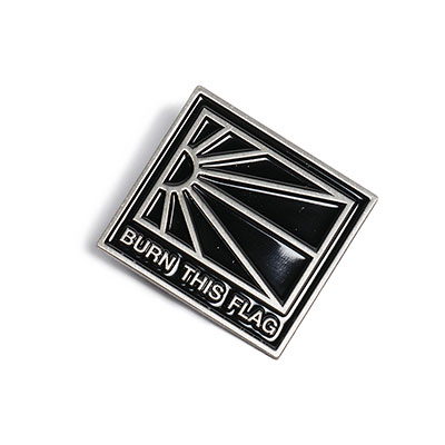 RASSVET(ラスベート)/ LOGO PIN -BLACK-