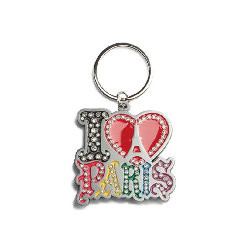 RASSVET(ラスベート)/ I LOVE PARIS KEYCHAIN -MULTI-