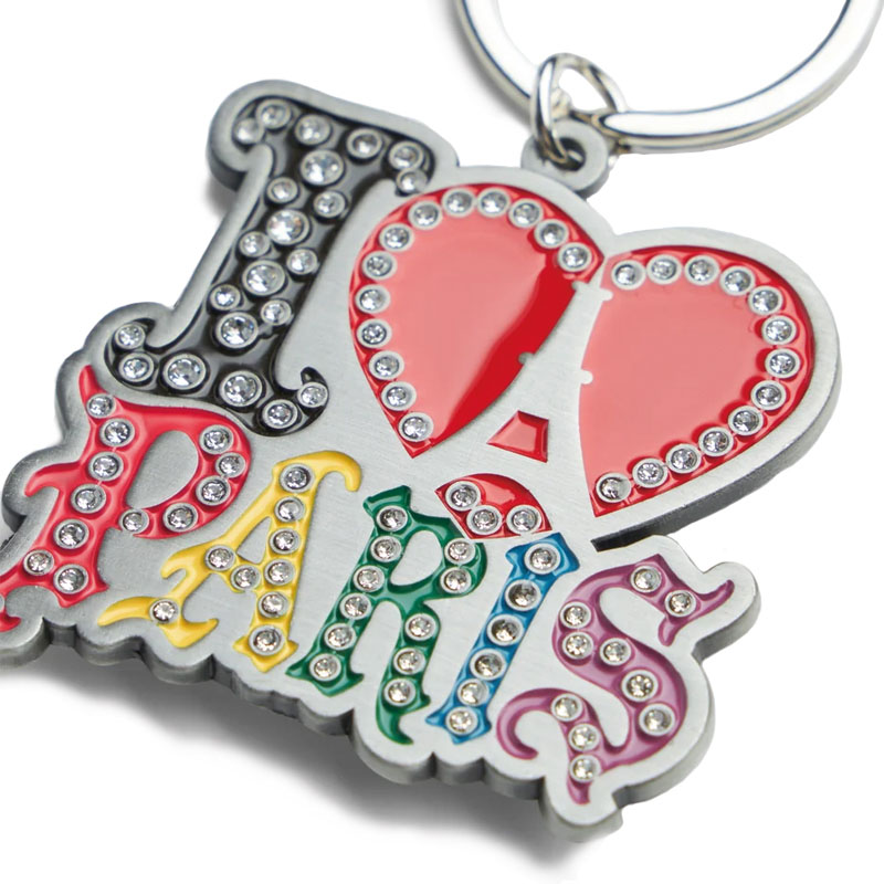 RASSVET(ラスベート)/ I LOVE PARIS KEYCHAIN -MULTI-