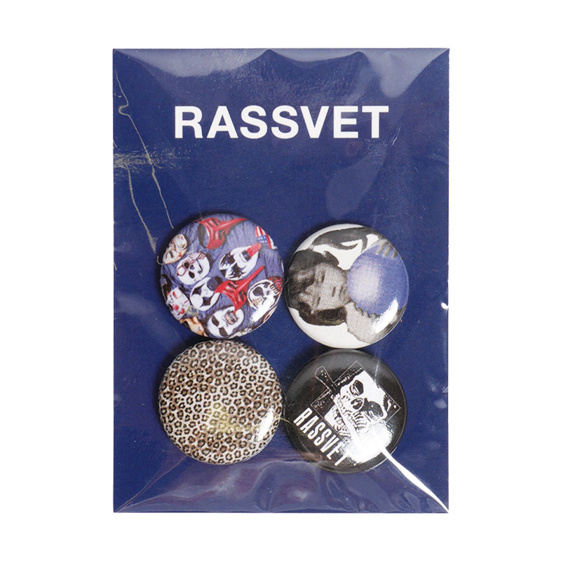 RASSVET(ラスベート)/ SMALL PINS -BLACK-