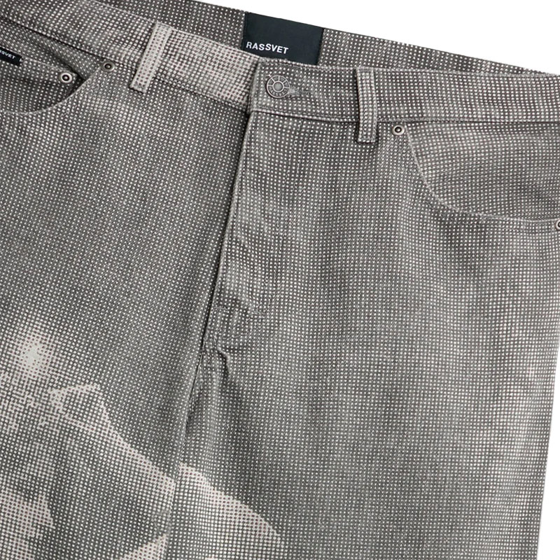 RASSVET(ラスベート)/ NYMPH BAGGY DENIM PANTS -BLACK-
