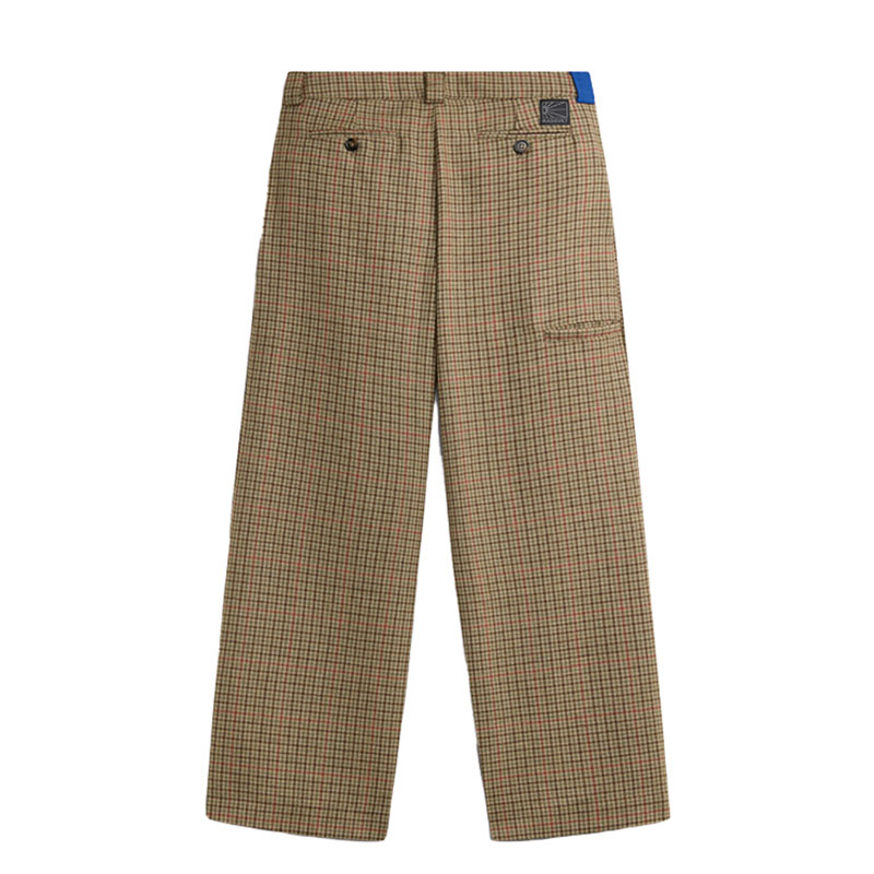RASSVET(ラスベート)/ WOOL PLEATED PANTS -BROWN-