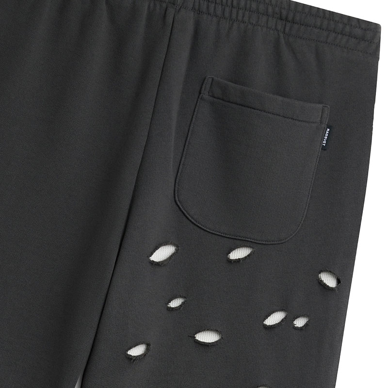 RASSVET(ラスベート)/ THERMAL LINED ZIP SWEATPANTS -BLACK-