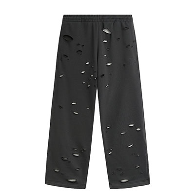 RASSVET(ラスベート)/ THERMAL LINED ZIP SWEATPANTS -BLACK-