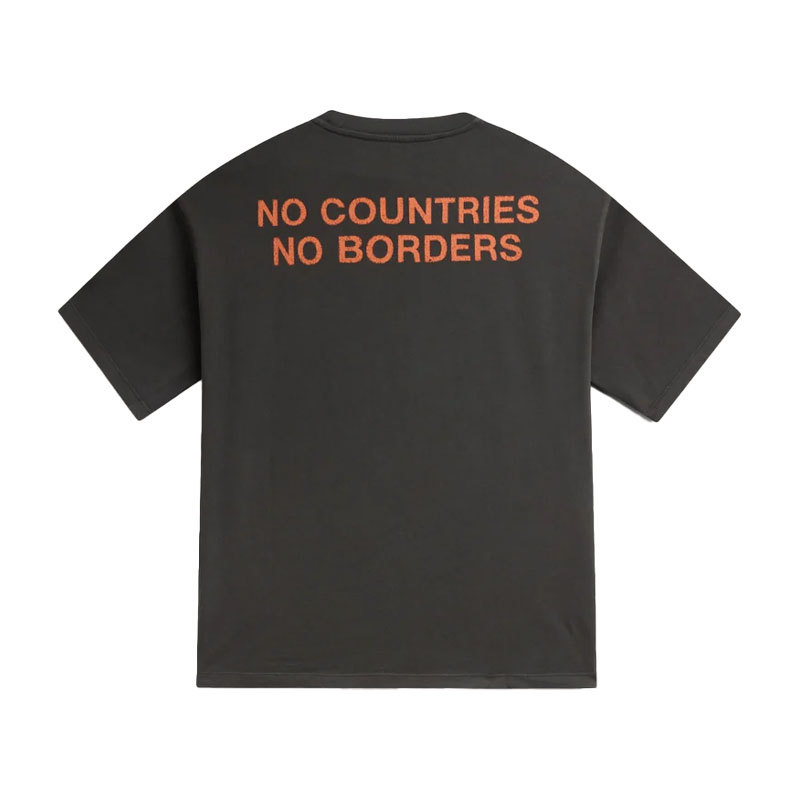 RASSVET(ラスベート)/ BORDERS TEE SHIRT -BLACK-