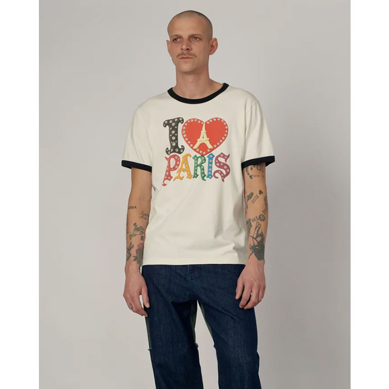 RASSVET(ラスベート)/ JEWEL RINGER TEE SHIRT -OFF WHITE-