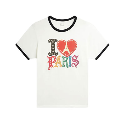 RASSVET(ラスベート)/ JEWEL RINGER TEE SHIRT -OFF WHITE-