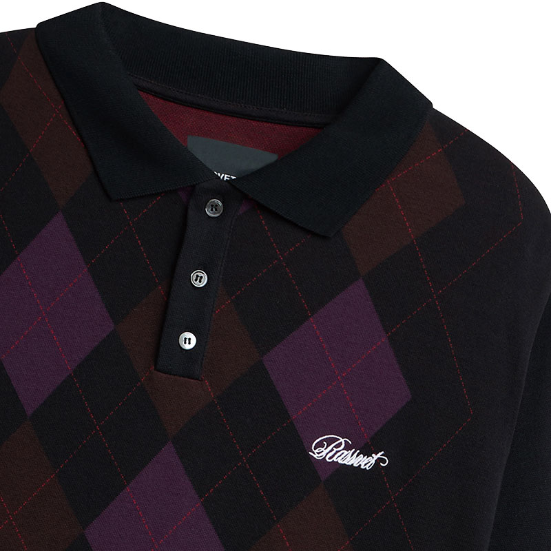 RASSVET(ラスベート)/ ARGYLE POLO