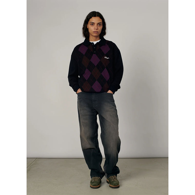 RASSVET(ラスベート)/ ARGYLE POLO