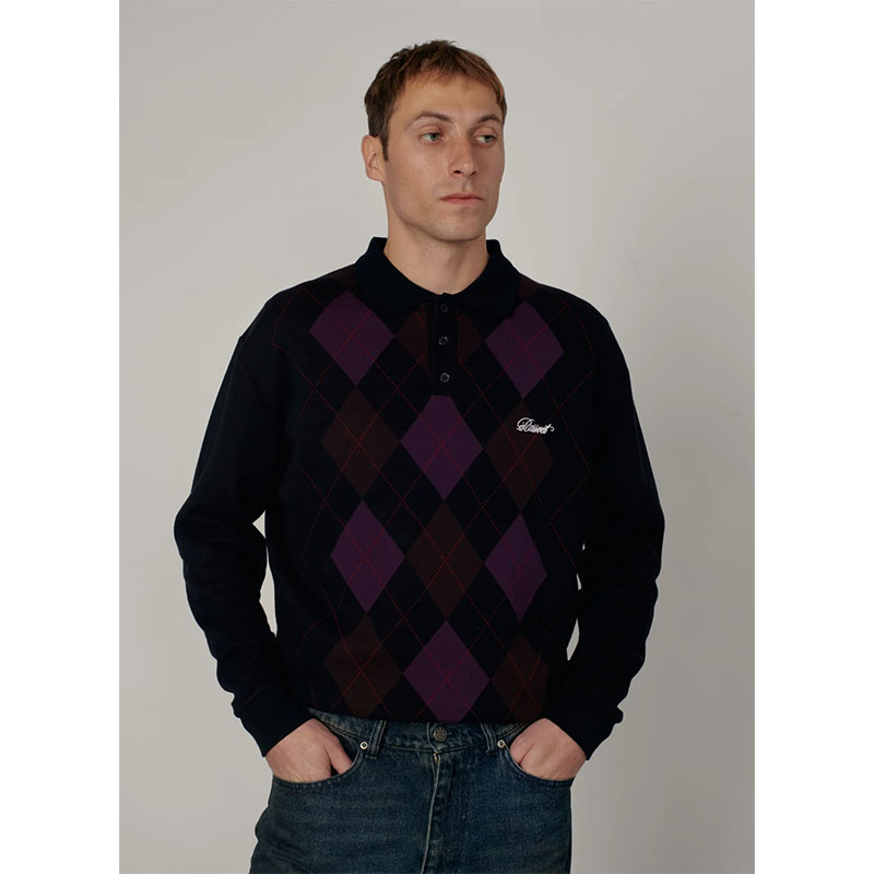 RASSVET(ラスベート)/ ARGYLE POLO