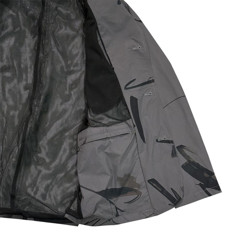 坩堝-RUTSUBO-(ルツボ)/ さむばでべるでい DRY TECH JACKET (RUTSUBO×JUN INOUE) -GRAY-