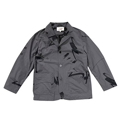 坩堝-RUTSUBO-(ルツボ)/ さむばでべるでい DRY TECH JACKET (RUTSUBO×JUN INOUE) -GRAY-