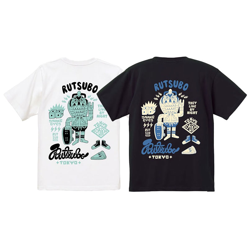 坩堝-RUTSUBO-(ルツボ)/ COBRA S/S T-SHIRTS (RUTSUBO×Ferris Plock) -2.COLOR-