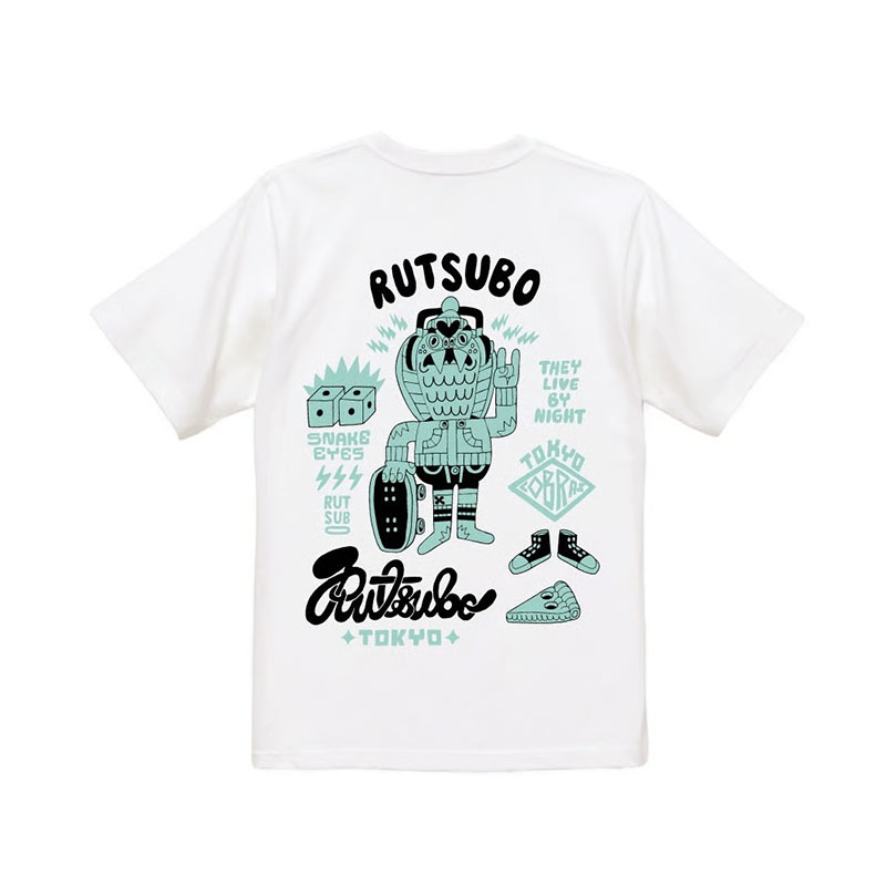 坩堝-RUTSUBO-(ルツボ)/ COBRA S/S T-SHIRTS (RUTSUBO×Ferris Plock) -2.COLOR-