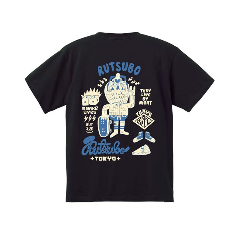 坩堝-RUTSUBO-(ルツボ)/ COBRA S/S T-SHIRTS (RUTSUBO×Ferris Plock) -2.COLOR-