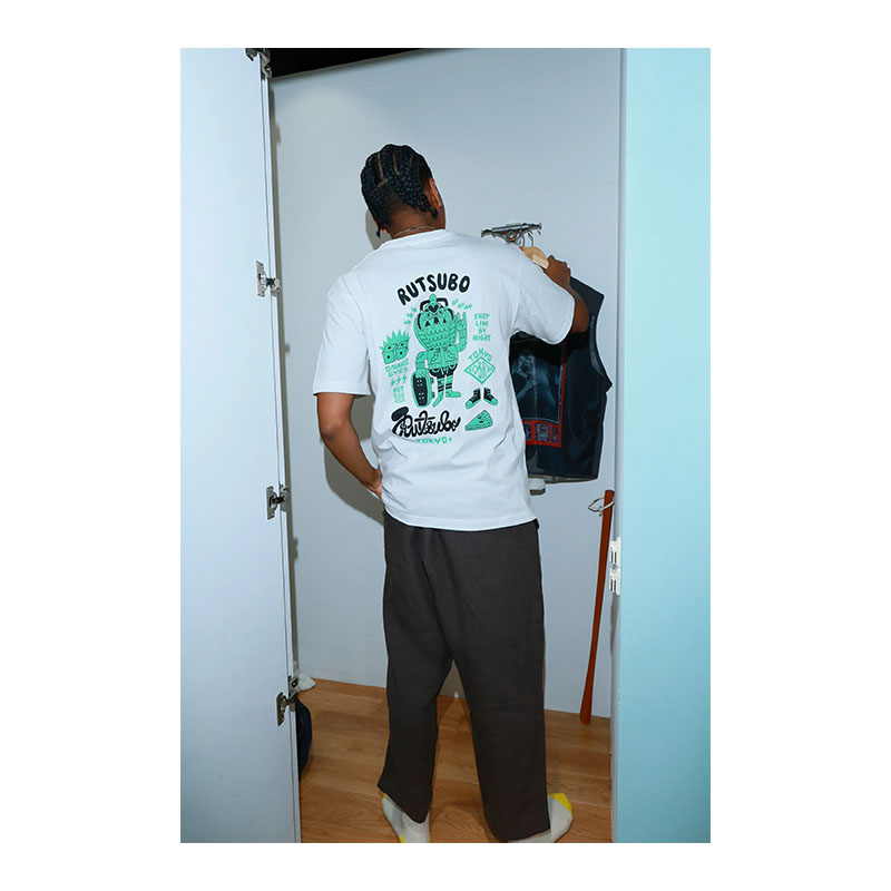 坩堝-RUTSUBO-(ルツボ)/ COBRA S/S T-SHIRTS (RUTSUBO×Ferris Plock) -2.COLOR-