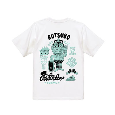 坩堝-RUTSUBO-(ルツボ)/ COBRA S/S T-SHIRTS (RUTSUBO×Ferris Plock) -2.COLOR-