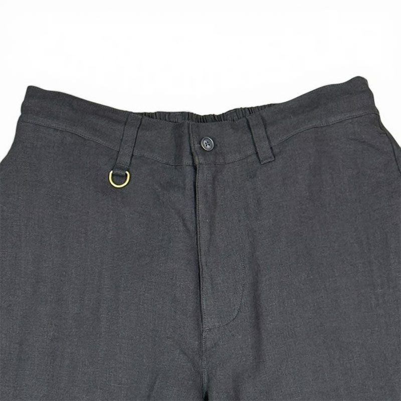 坩堝-RUTSUBO-(ルツボ)/ MODERN WIDE EASY TROUSERS -CHARCOAL-