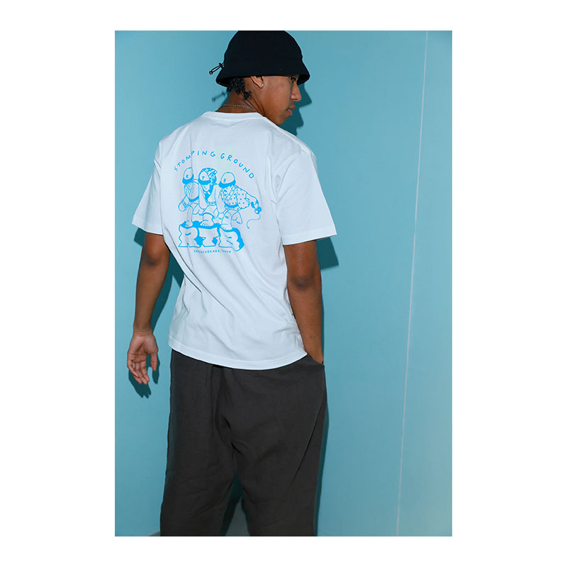 坩堝-RUTSUBO-(ルツボ)/ STOMPING GROUND T-SHIRTS (RUTSUBO×YU SUDA) -2.COLOR-