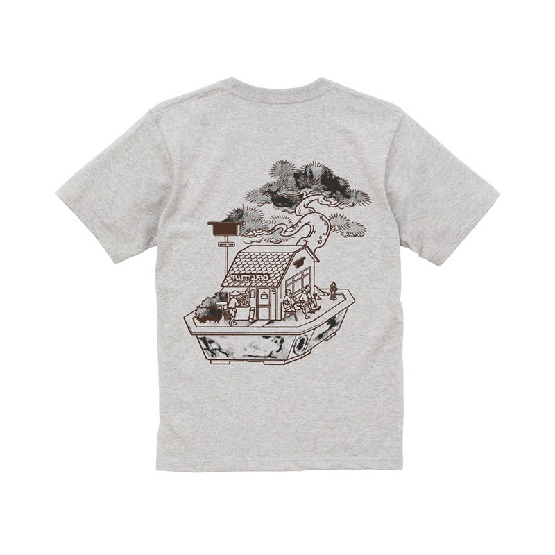坩堝-RUTSUBO-(ルツボ)/ BONSAI T-SHIRTS (RUTSUBO×YU SUDA) -3.COLOR-