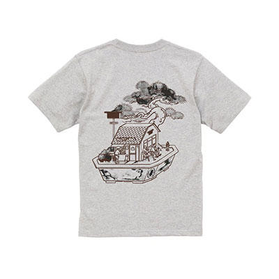 坩堝-RUTSUBO-(ルツボ)/ BONSAI T-SHIRTS (RUTSUBO×YU SUDA) -3.COLOR-