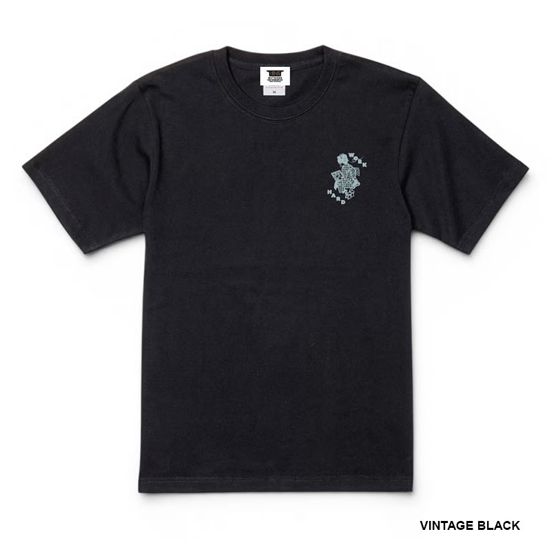 坩堝-RUTSUBO-(ルツボ)/ WORKHARD/必殺仕事人　S/S T-SHIRTS (YU SUDA）-3.COLOR-