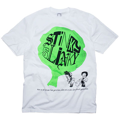 SLINKY(スリンキー)/ STINKY T-SHIRT -WHITE-