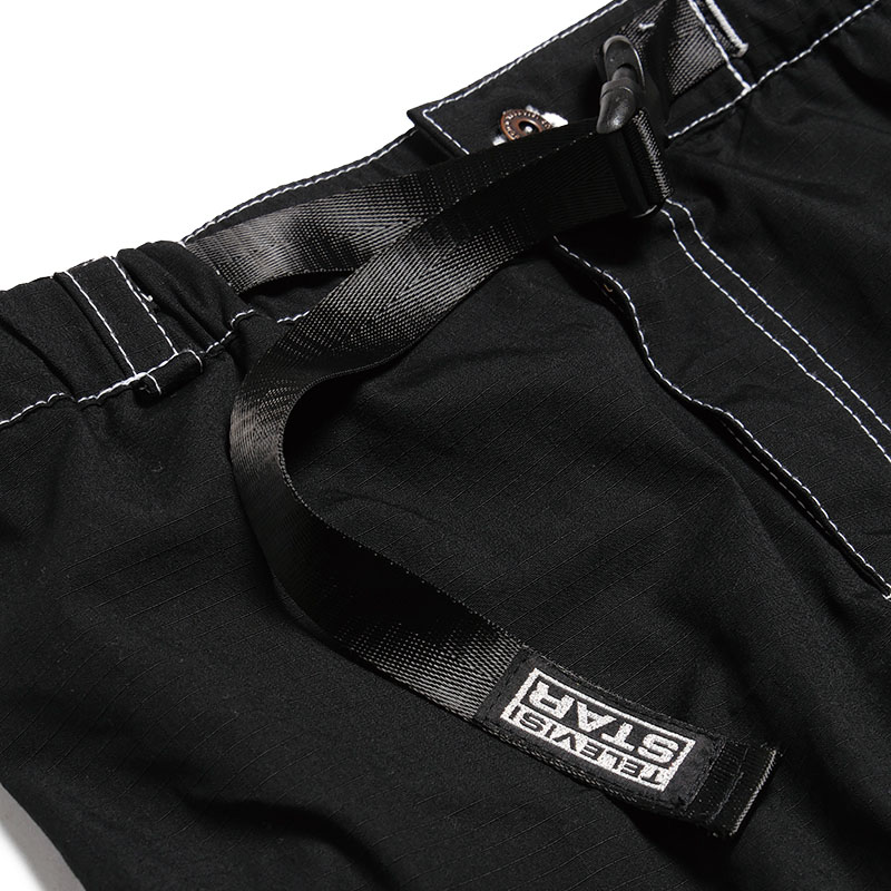 TELEVISI STAR(テレビジスター)/ BLACK RIPSTOP DETACHABLE PANTS -BLACK-