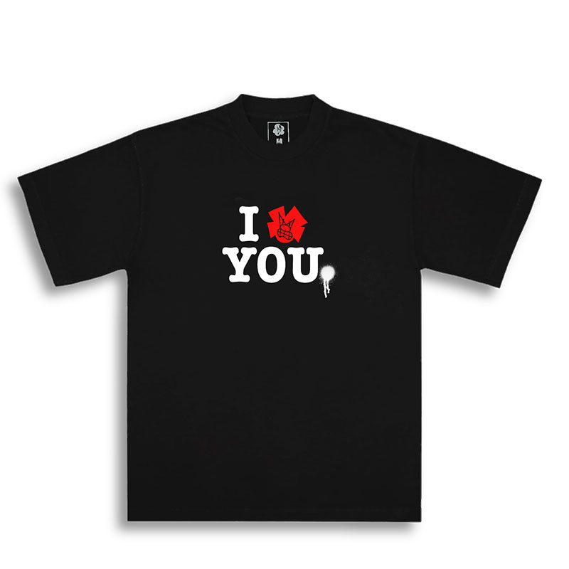 TEYO(テヨ)/ I Love You Tee -BLACK-