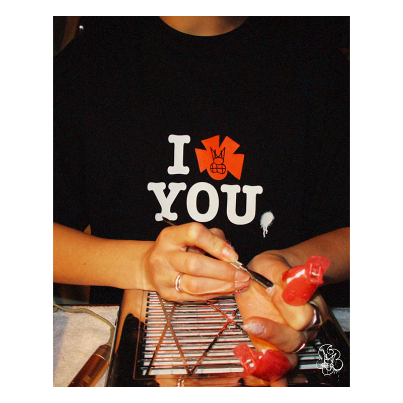 TEYO(テヨ)/ I Love You Tee -BLACK-