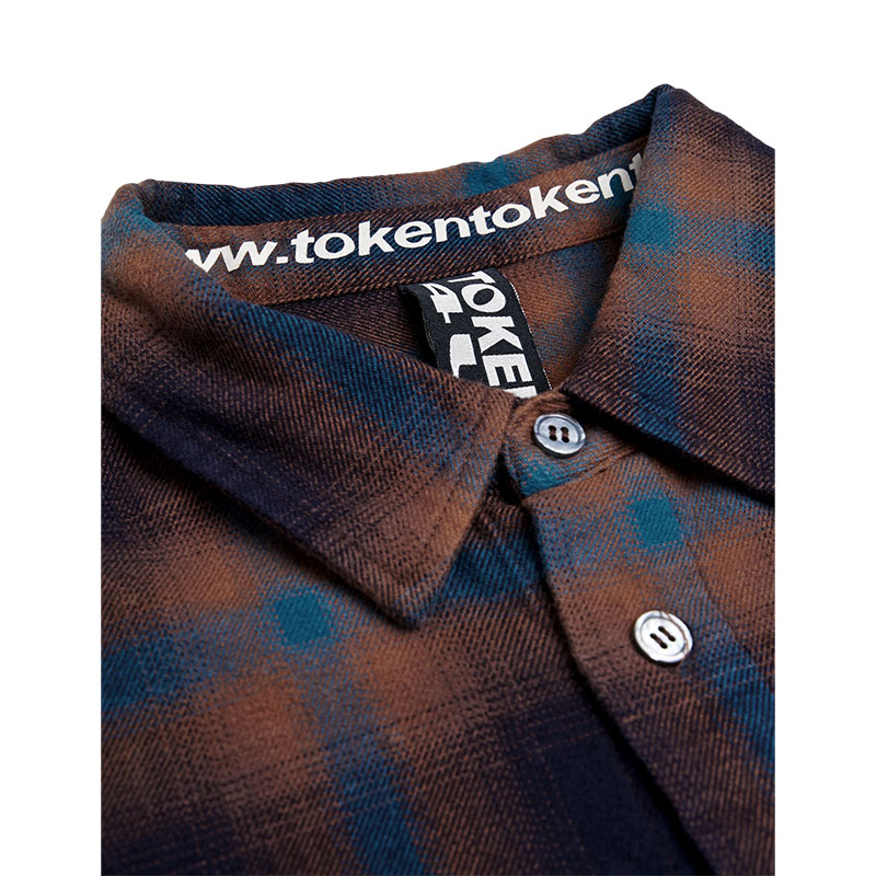 TOKEN(トークン)/ HARDWEAR SHIRT -BROWN-