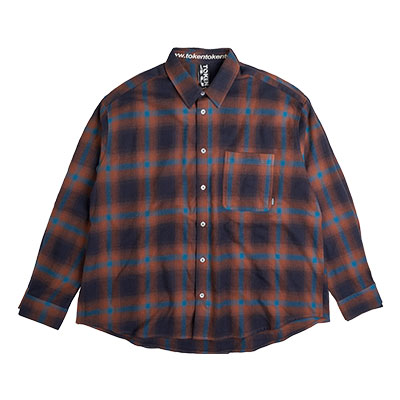 TOKEN(トークン)/ HARDWEAR SHIRT -BROWN-