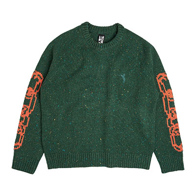 TOKEN(トークン)/ CHAINS SWEATER -GREEN-