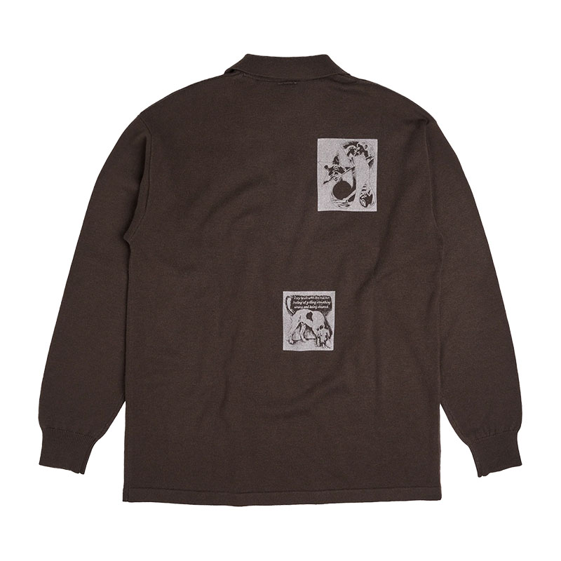 TOKEN(トークン)/ EMO POLO -BROWN-