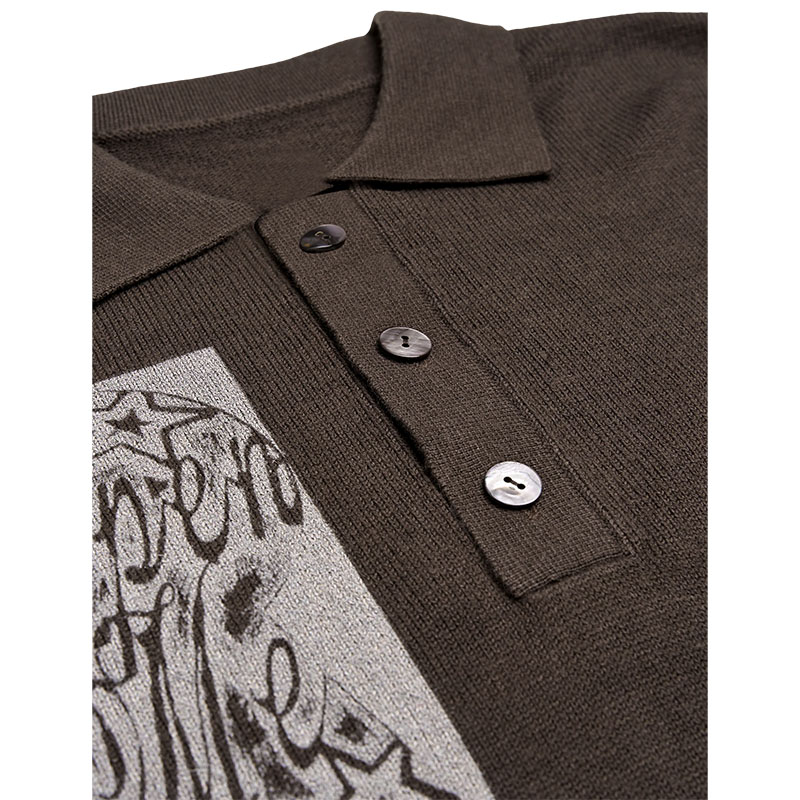 TOKEN(トークン)/ EMO POLO -BROWN-